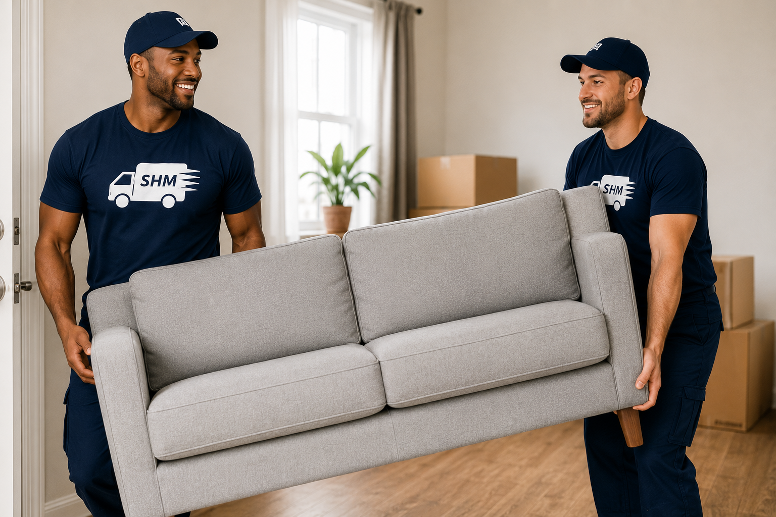 SHM movers and moving truck